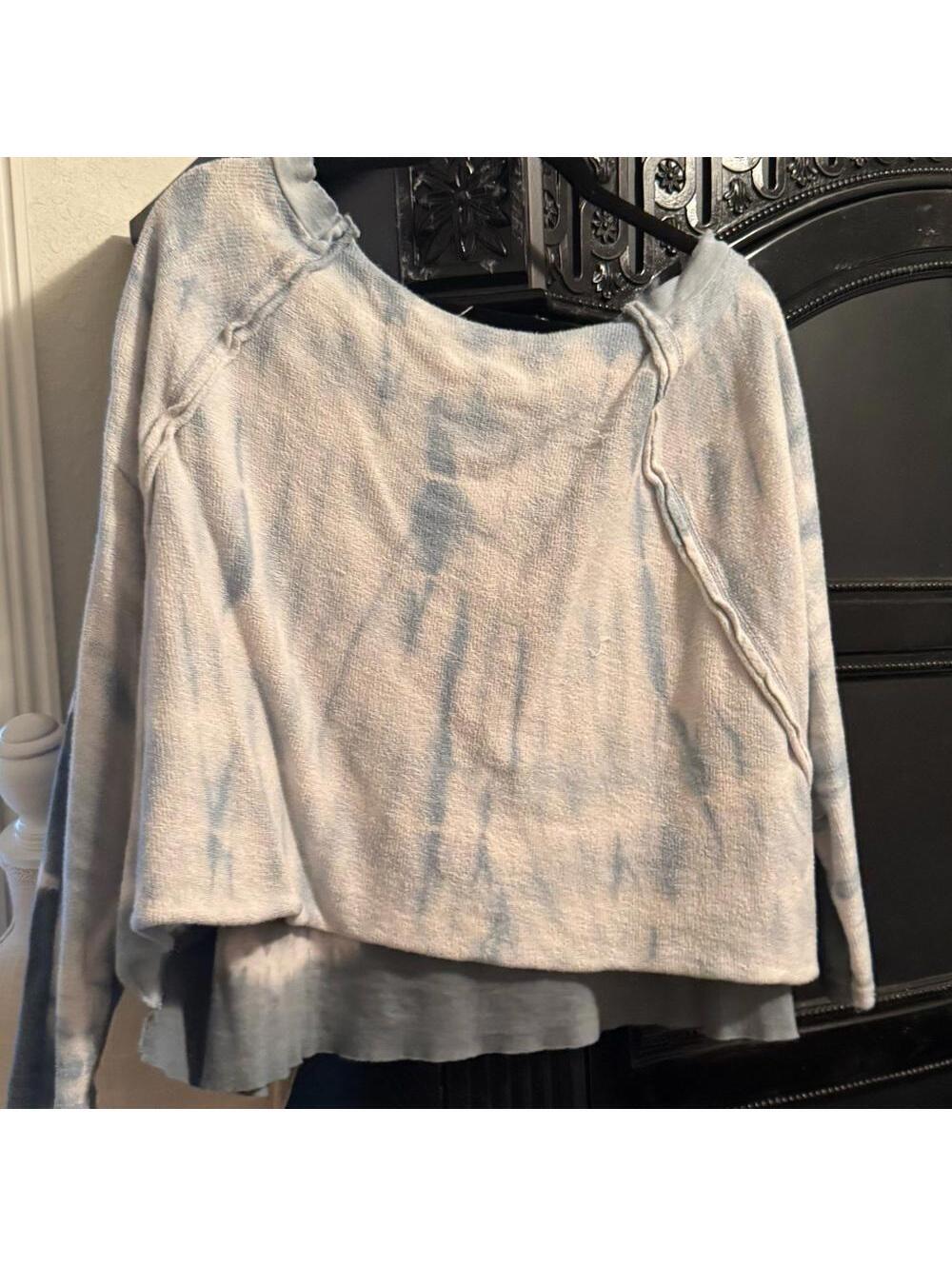 Free People East meets West tie dye sweatshirt - Picture 5 of 8